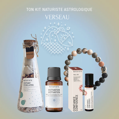 Naturiste Astrological Survival Kit: Aquarius