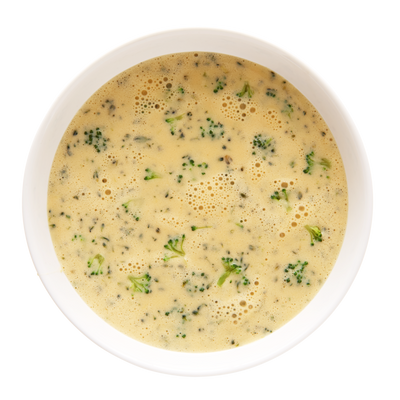 PRÉPARATION SOUPE  BROCOLI ET FROMAGE