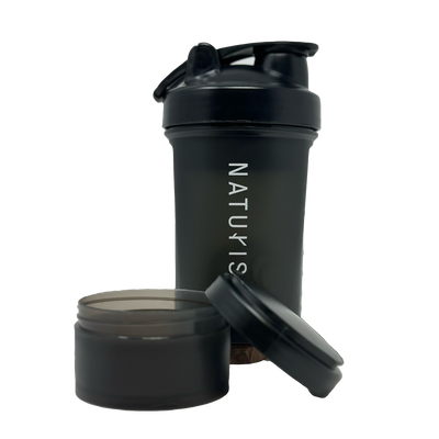 BLACK 2.0 SHAKER WITH EXTRA COMPARTMENT