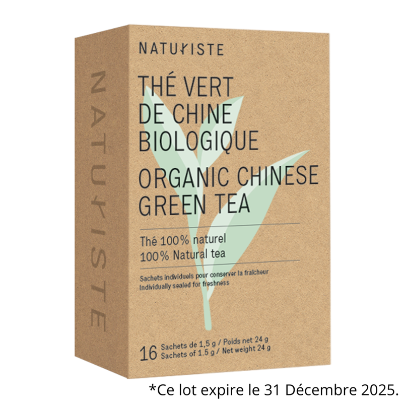 THÉ VERT DE CHINE BIO