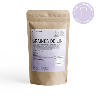 GRAINES DE LIN BRUNES BIO