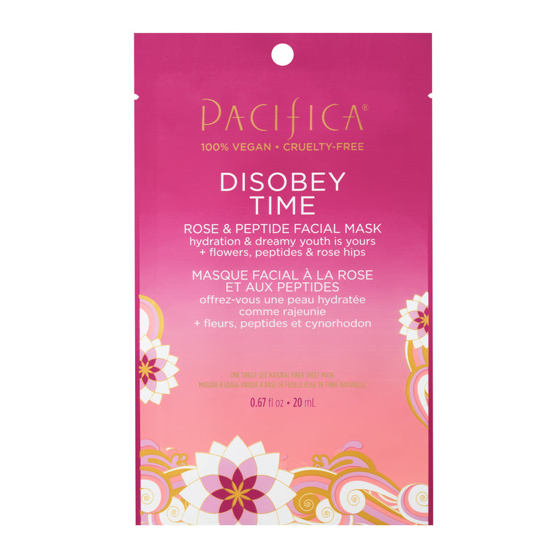 PACIFICA DISOBEY TIME ROSE & PEPTIDE FACIAL MASK