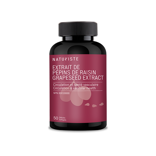 Extrait de Pépin de Raisin Antioxydants et Immunité Naturiste