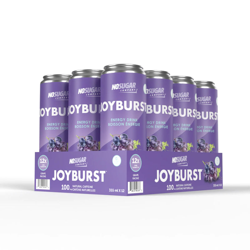 JOYBURST BOISSON ENERGÉTIQUE RAISIN 355ML