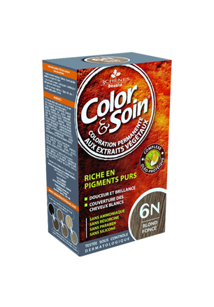 COLORATION OU TEINTURE BLOND FONCE (6N)
