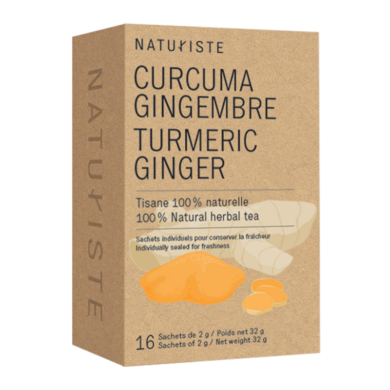 TURMERIC AND GINGER HERBAL TEA