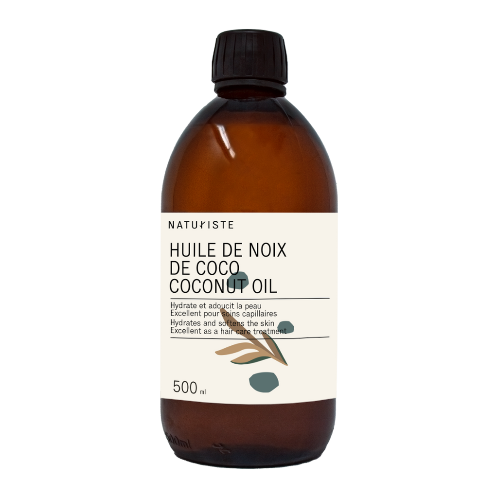 Huile de noix de coco biologique liquide, 295 ml – Holista : Bien-être
