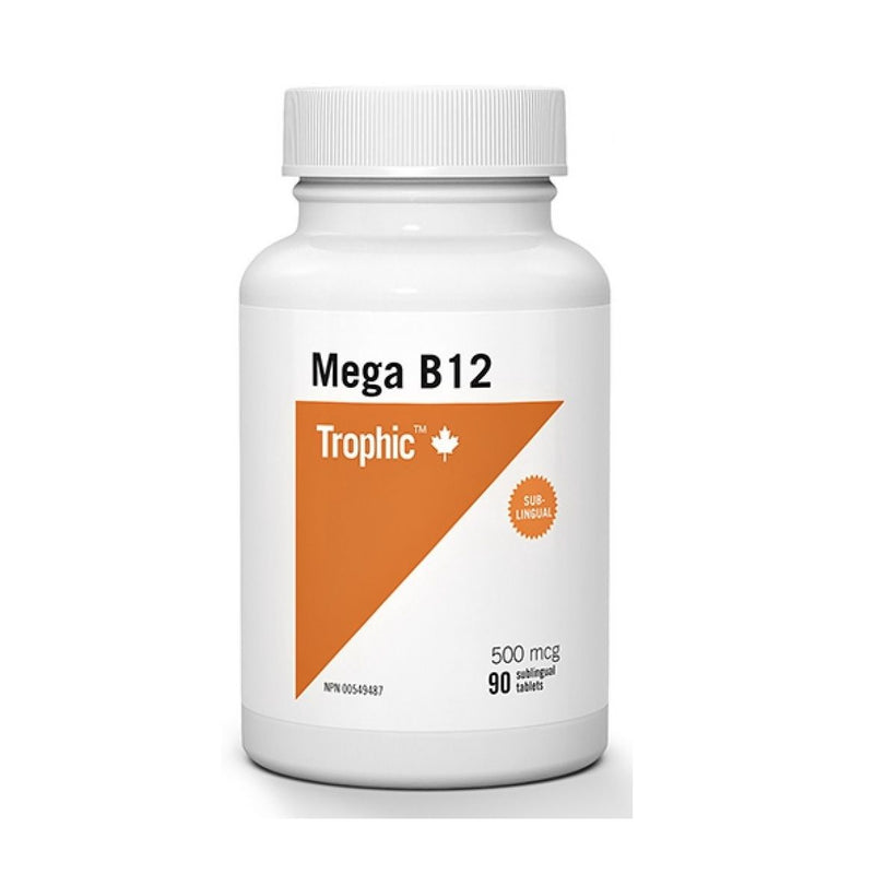 TROPHIC VITAMINE MÉGA B12 500 MCG 90CO