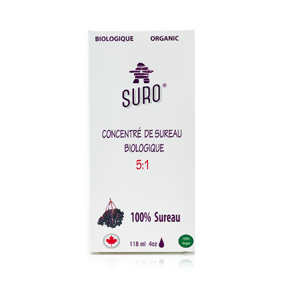 Sirop de Sureau bio (pour adulte) 236ml