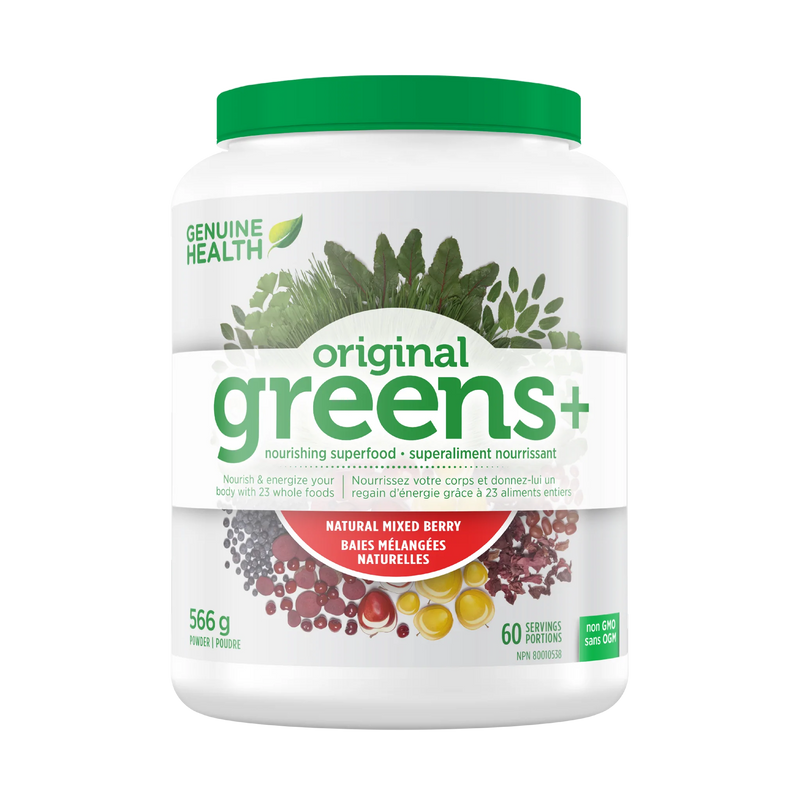 GENUINE HEALTH GREENS+ MIXED BERRIES