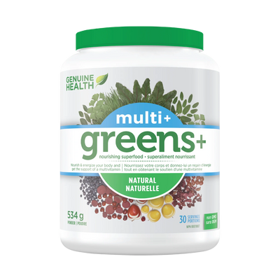 GENUINE HEALTH GREENS+ MULTIVITAMINES 534G