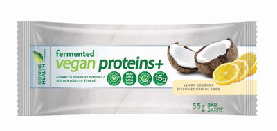 BOITE 12 BARRES VEGAN PROTEINS CITRON ET NOIX DE COCO