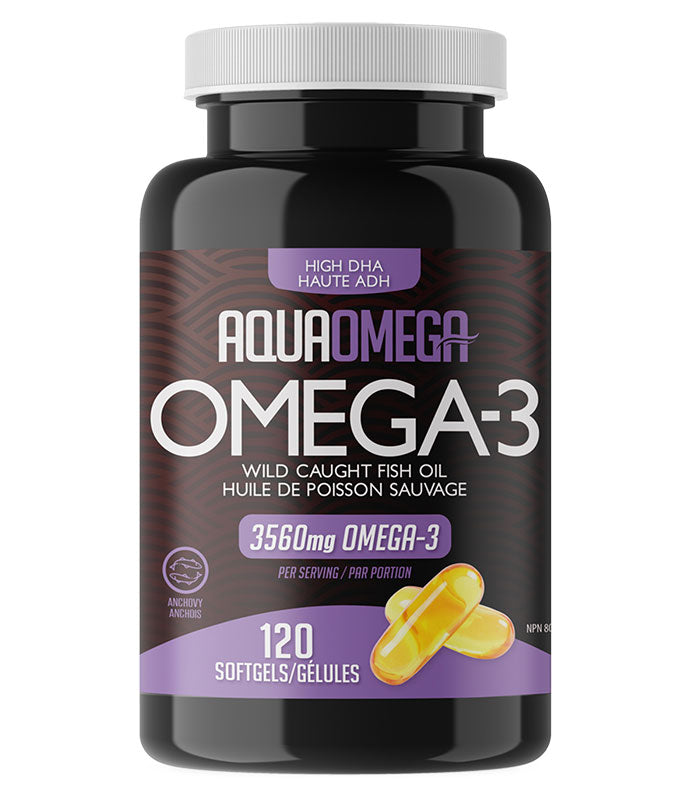 AQUAOMEGA 3 GELULE POISSON HAUTE ADH