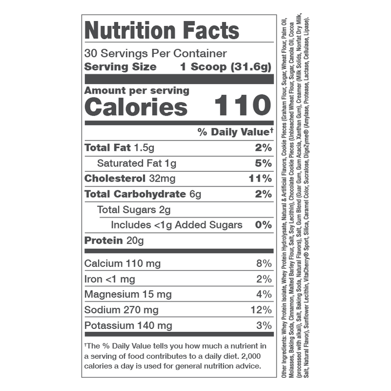 PROTÉINE WHEY DE LACTOSÉRUM - SAVEUR MUNCHIES
