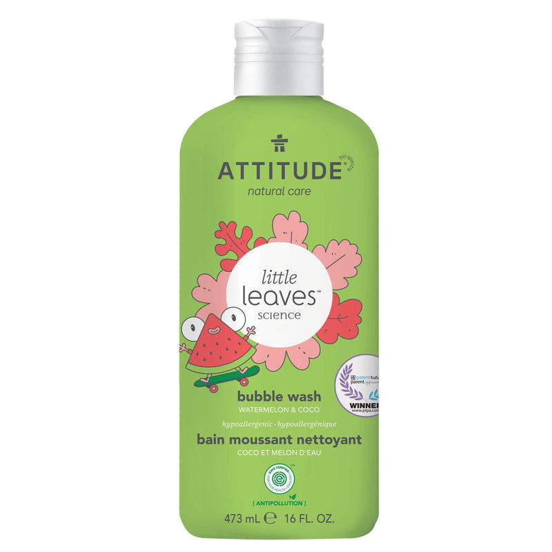 ATTITUDE LITTLE LEAVES BAIN MOUSSANT COCO MELON