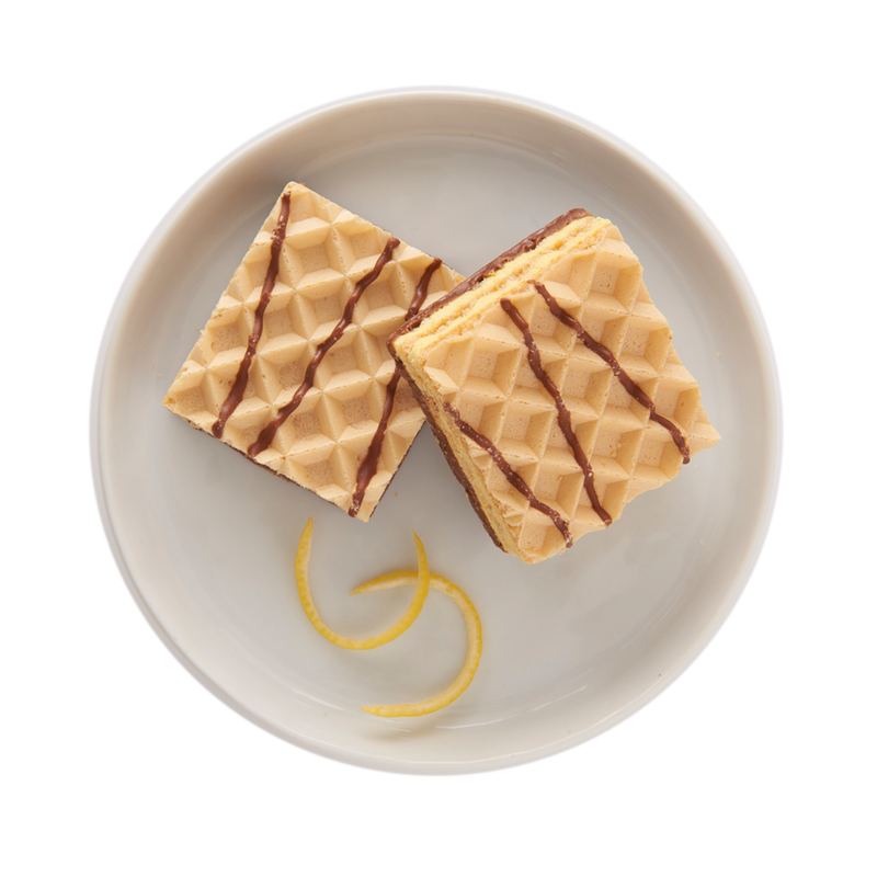 LEMON CHOCOLATE WAFERS