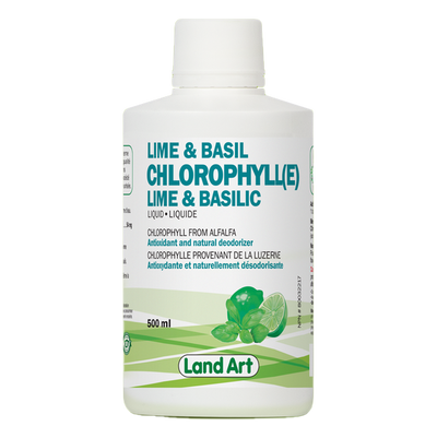 LAND ART CHLOROPHYLLE LIME BASILIC