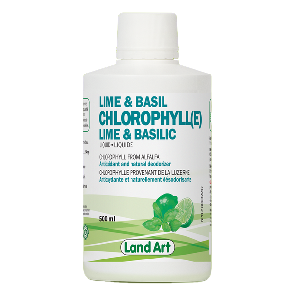 LAND ART CHLOROPHYLLE LIME BASILIC