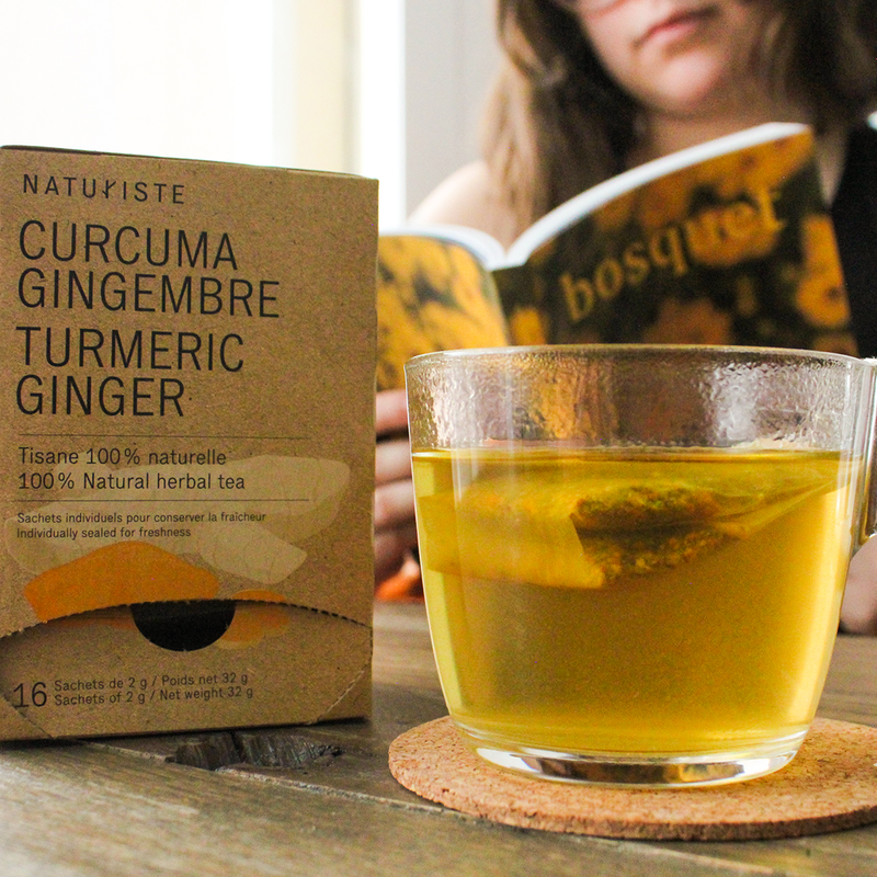 TURMERIC AND GINGER HERBAL TEA