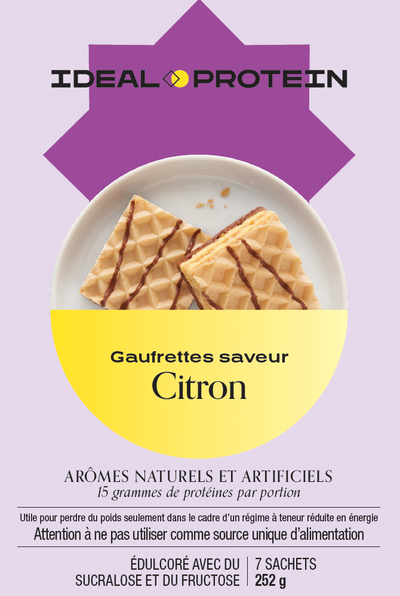 GAUFRETTES CITRON NON RESTREINTES