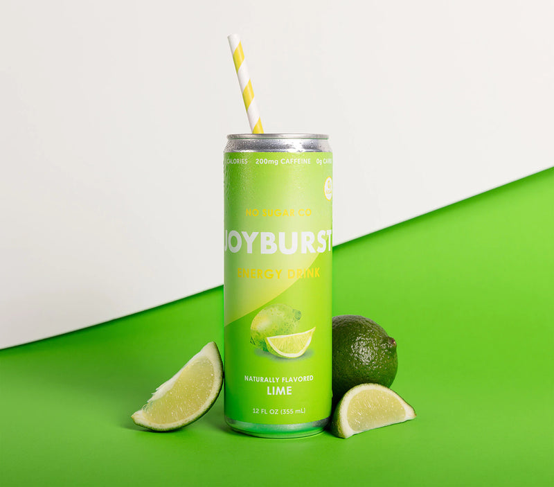 JOYBURST BOISSON ENERGÉTIQUE LIME 355ML