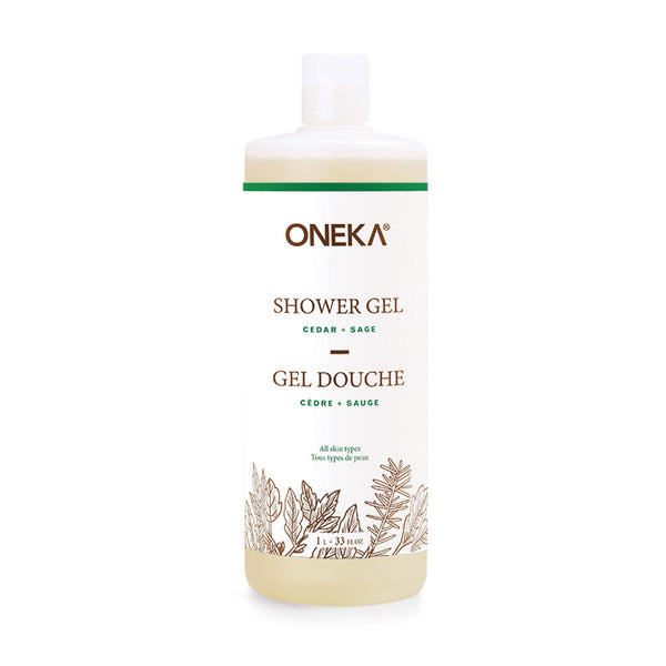 ONEKA GEL DOUCHE CEDRE SAUGE 1L