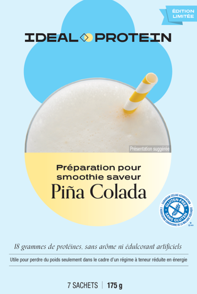 PRÉPARATION POUR SMOOTHIE SAVEUR PINA COLADA