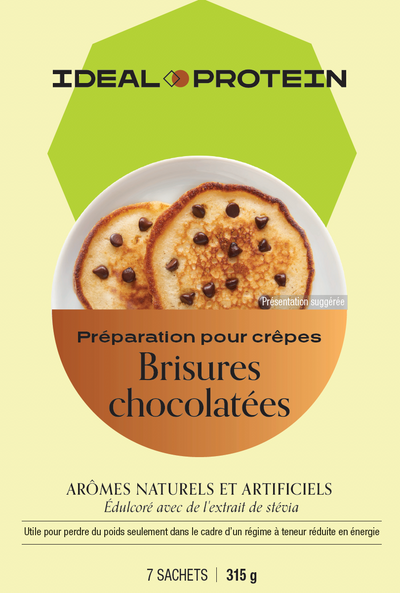 PRÉPARATION POUR CRÊPES AUX BRISURES CHOCOLAT