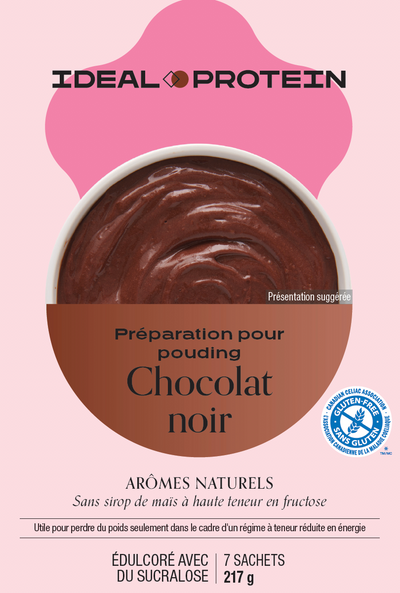 PRÉPARATION POUDING CHOCOLAT NOIR