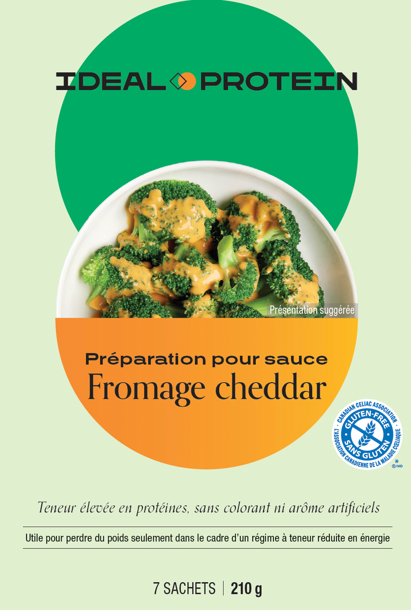 PRÉPARATION SAUCE FROMAGE CHEDDAR