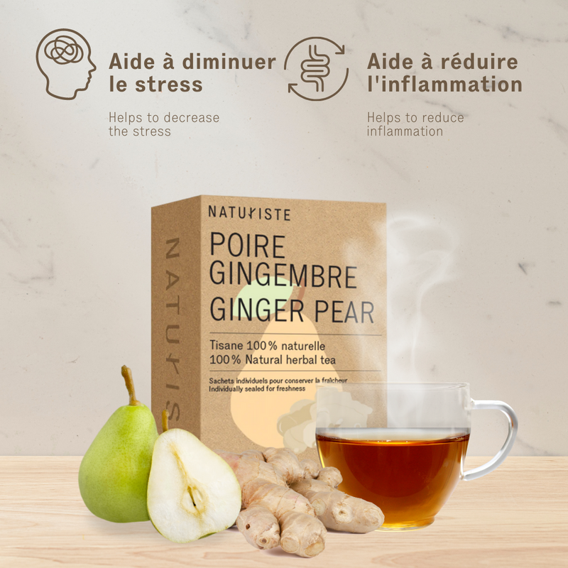 TISANE POIRE GINGEMBRE