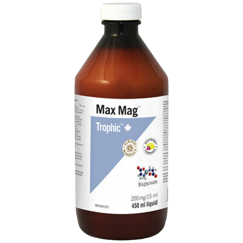 TROPHIC MAGNESIUM MAX MAG LIQUIDE LIMONADE FRAMBOISE