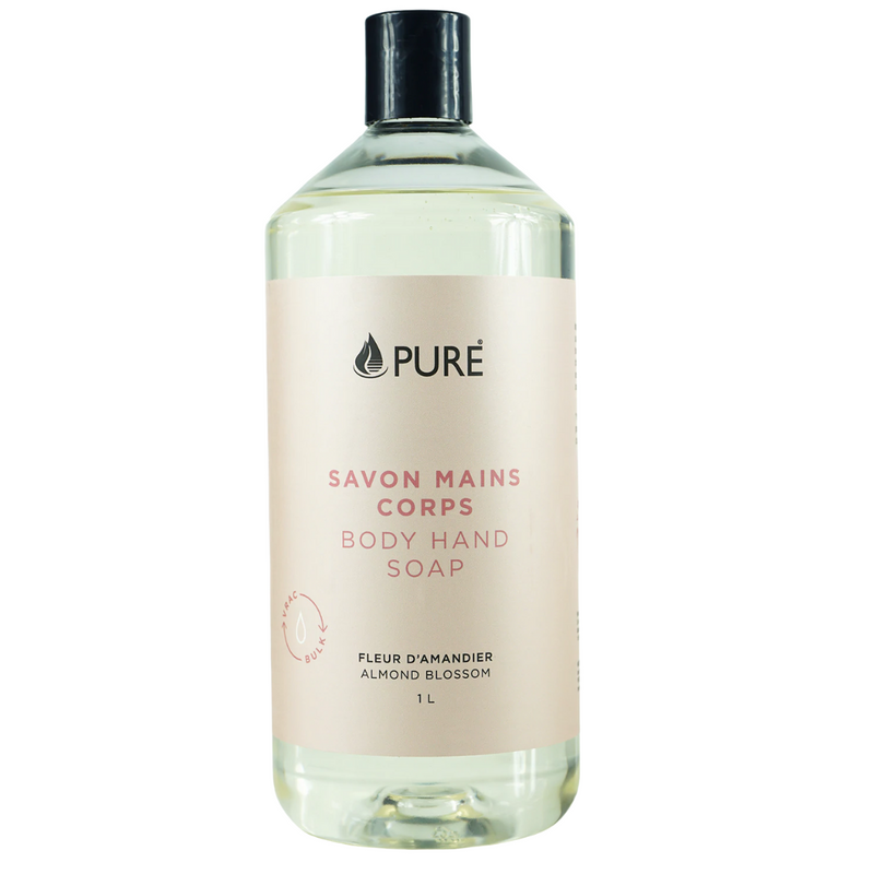 PURE HAND SOAP BODY ALMOND FLOWER 1L