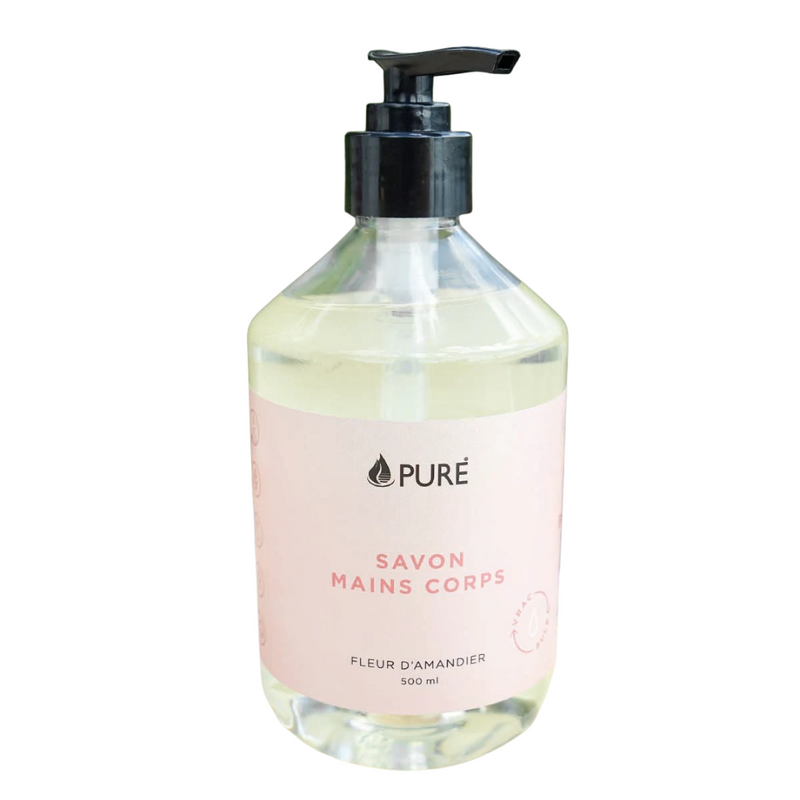 PURE HAND SOAP BODY ALMOND FLOWER 500ML