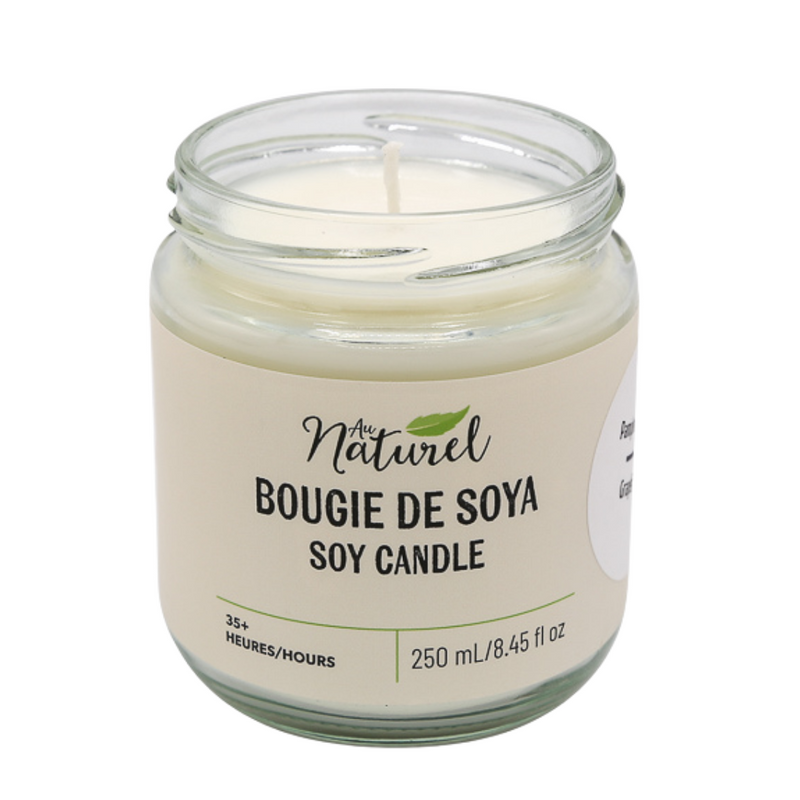 AU NATUREL BOUGIE SOYA POIS DE SENTEUR 250ML