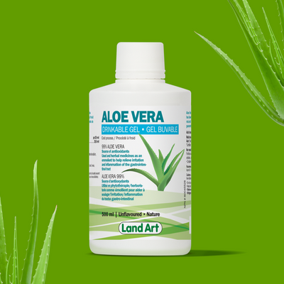 LAND ART ALOE VERA DRINKABLE GEL UNFLAVOURED