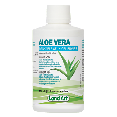 LAND ART GEL ALOE VERA BUVABLE NATURE