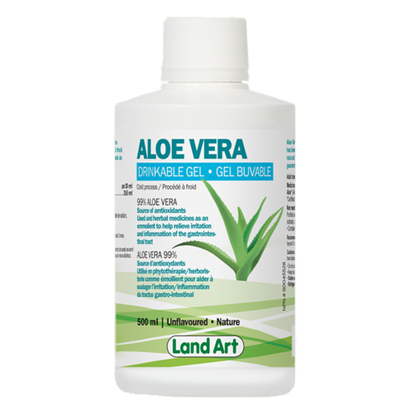 LAND ART ALOE VERA GEL DRINKABLE NATURE – Naturiste