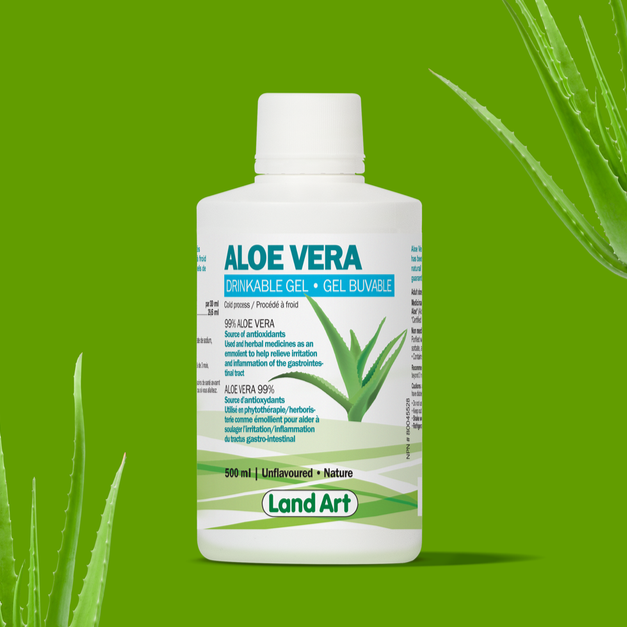 LAND ART ALOE VERA GEL DRINKABLE NATURE – Naturiste