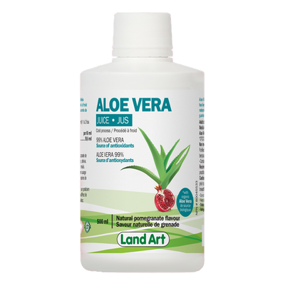 LAND ART ALOE VERA JUICE DRINKABLE POMEGRANATE