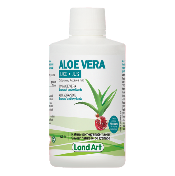 LAND ART ALOE VERA JUICE DRINKABLE POMEGRANATE