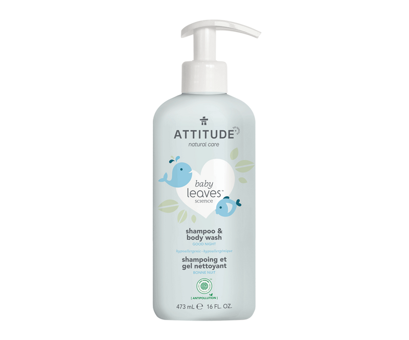 ATTITUDE BABY LEAVES LOTION CORPS NECTAR POIRE