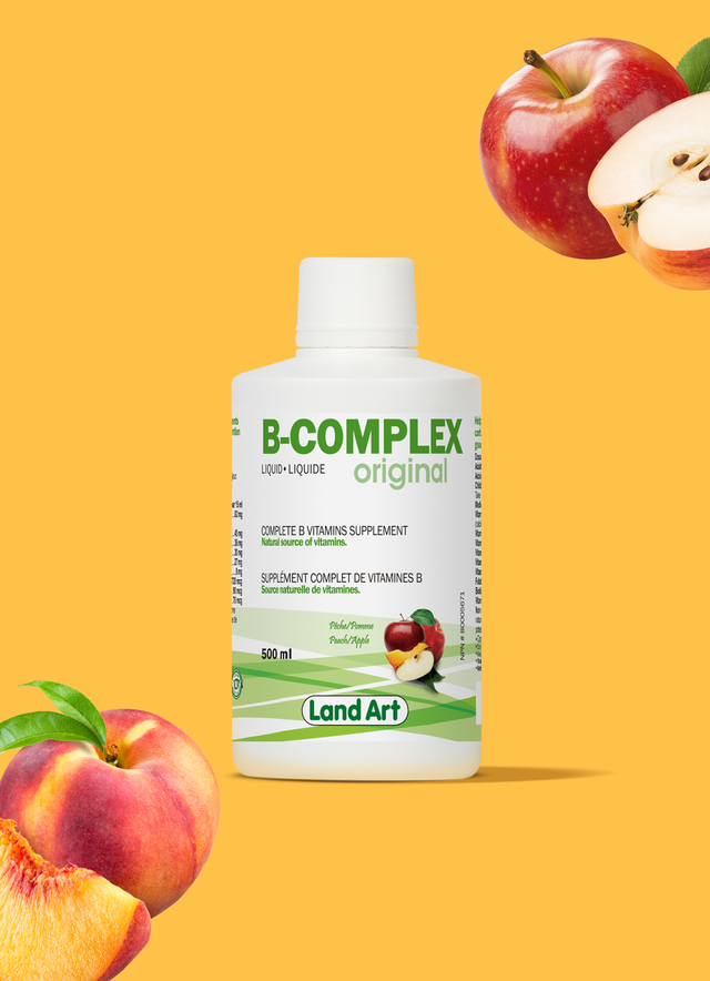 LAND ART VITAMIN B COMPLEX PEACH APPLE