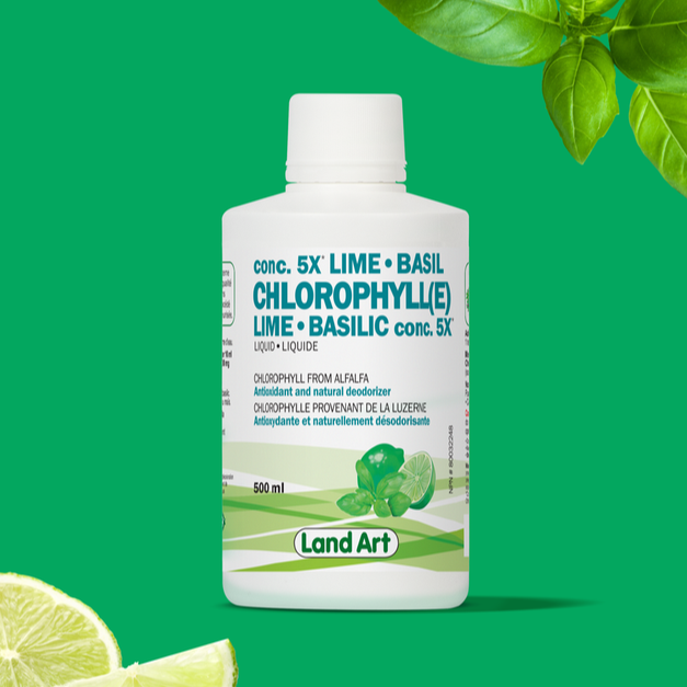 LAND ART CHLOROPHYLL CONCENTRATE 5X LIME BASIL