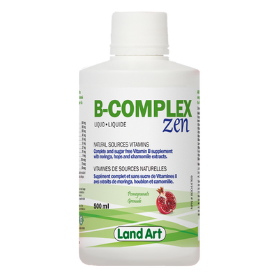 LAND ART VITAMIN B ZEN COMPLEX POMEGRANATE