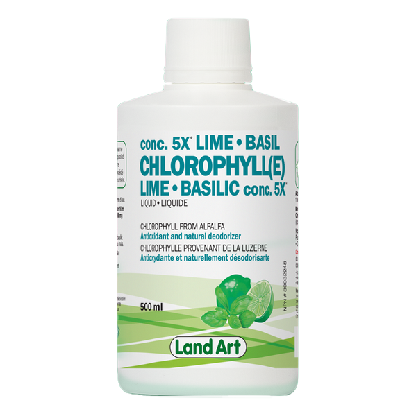 LAND ART CHLOROPHYLL CONCENTRATE 5X LIME BASIL