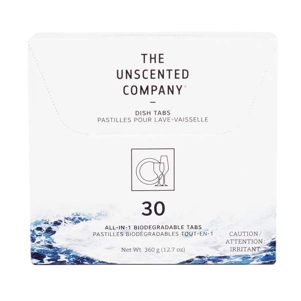 THE UNSCENTED COMPANY DISHWASHER TABLETS