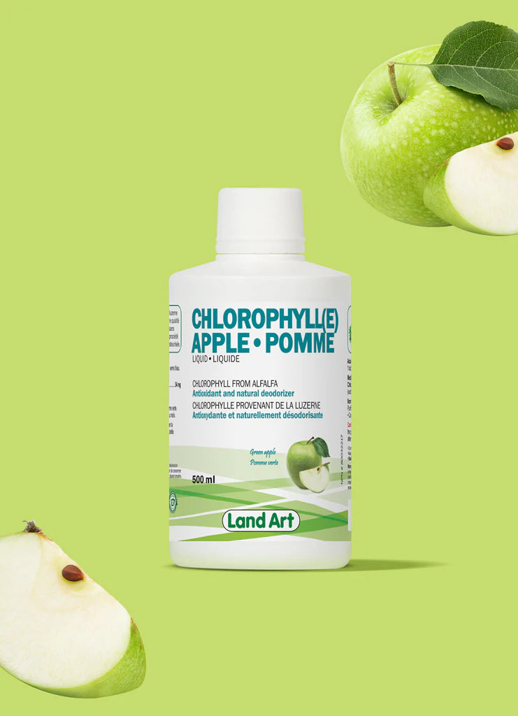 LAND ART CHLOROPHYLLE POMME