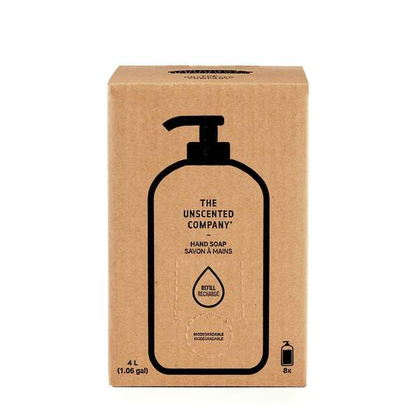THE UNSCENTED COMPANY HAND SOAP REFILL 4L