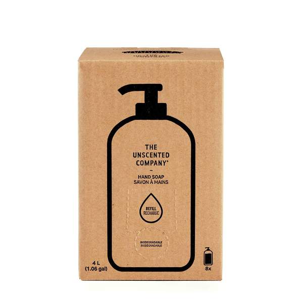THE UNSCENTED COMPANY RECHARGE SAVON MAINS